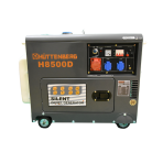Groupe Électrogène Diesel Hüttenberg H8500D 8 KW