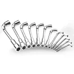 Lot de 12 clés à pipes hexagonales 6 pans de 8 à 19mm – Image 2
